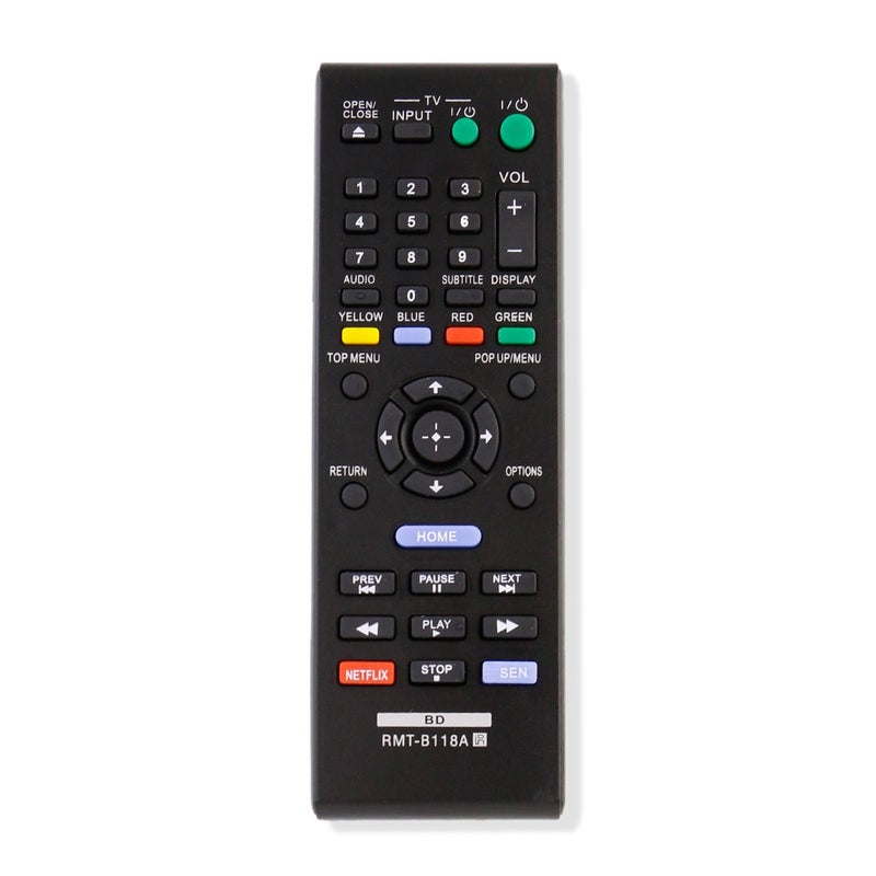 Vinabty RMT-B118A Replace Remote fit for Sony DVD Blu-ray Player BDP-BX18 BDP-BX38 BDP-BX39 BDP-BX58 BDP-BX59 BDP-BX110 BDP-BX310 BDP-BX510 BDP-S185 BDP-S280 BDP-S380 RMT-B109A RMT-B116A RMT-B119A RMT-B120A - Image 2